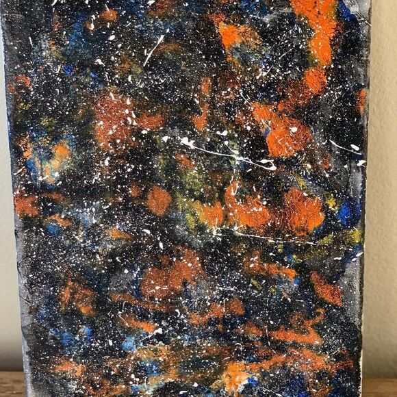 Original Abstract 11x14 Painting - Picture 3 of 5